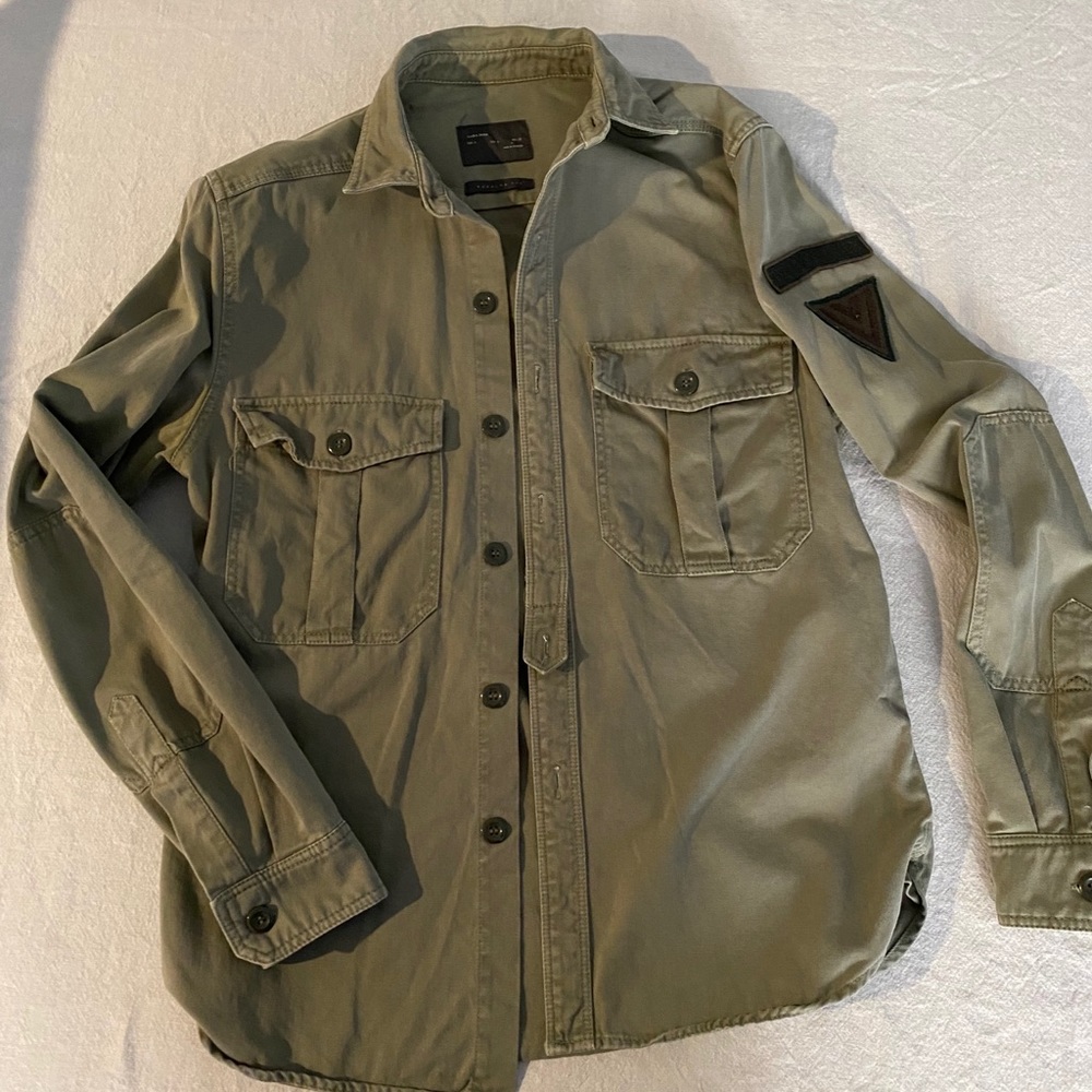 Zara men shirt jacket